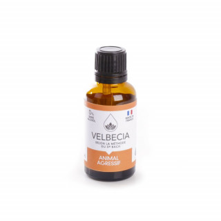 Fleurs de Bach pour animaux Velbecia Animal Agressif