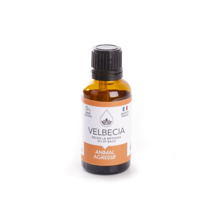 Fleurs de Bach pour animaux Velbecia Animal Agressif